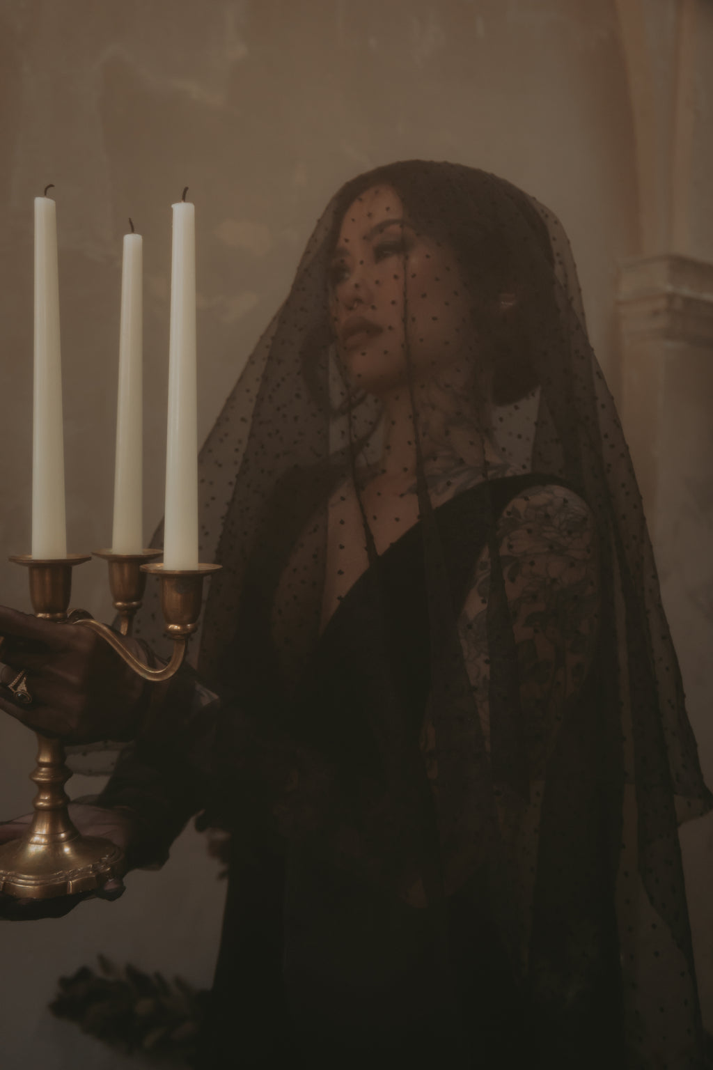 Eloise | Silk Velvet Wedding Gown