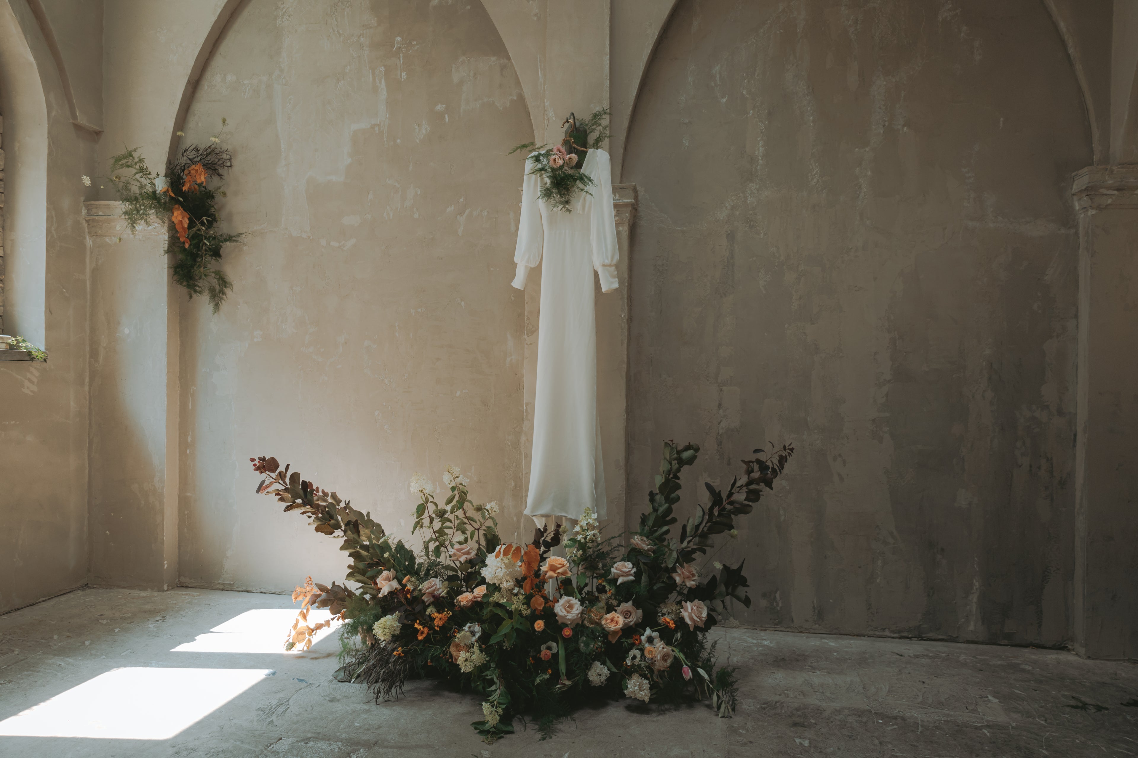 Eloise | Silk Velvet Wedding Gown